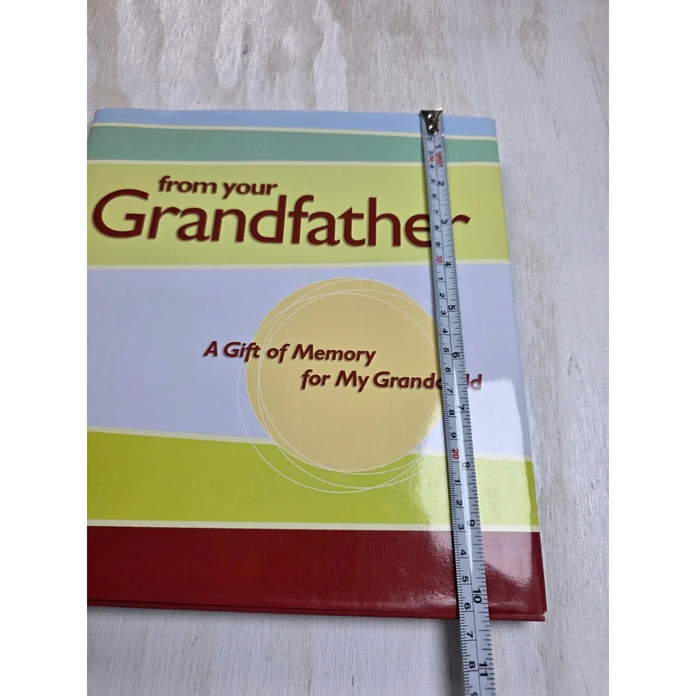 From Your Grandfather A Gift of Memory for My Grandchild Keepsake Journal Book
